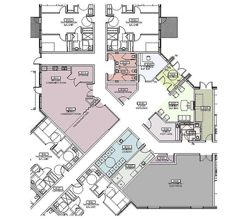 Central Floor Plan Unveiled